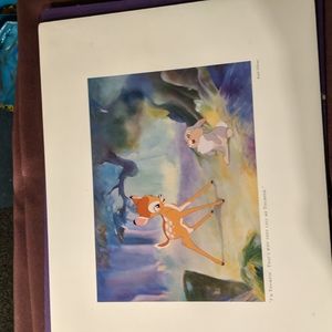 Disney Bambi 11 x 14 print